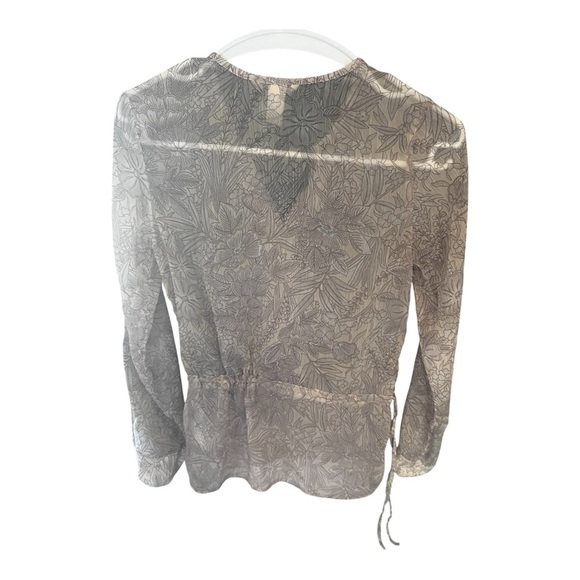 Elegant Sheer floral print Blouse H&M - Picture 2 of 3